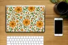MuchoWow® Laptop Aufkleber Sticker Cover Blumen - Orange - Produktbild-Vorschau 2