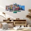 Bild auf Leinwand - Leinwandbild - 5 Teile - Farben Gebäude Produktbild-Vorschau 7