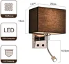 ZMH Wandleuchte Innen Schlafzimmer Wandlampe Wandleuchten Produktbild-Vorschau 3