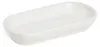 HOMLA FAMELIO ovale Platte weiß 16 cm Produktbild-Vorschau 1