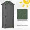 Outsunny Gartenschrank Geräteschuppen mit Fachböden Produktbild-Vorschau 5