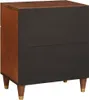 Möbel Nachttische Braun Rattan und massivem Mango Holz - Produktbild-Vorschau 5