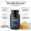 NFO Omega-3 Balance – Fischöl Kapseln mit EPA, DHA für Herz Produktbild-Vorschau 2