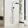 Regendusche ohne Armatur, Edelstahl-Verteiler, Duschsystem Produktbild-Vorschau 1