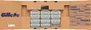 A cardboard box containing multiple Gillette razor blade refills. Anteprima dell’immagine prodotto