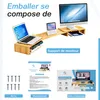 Fleau Home support d'écran réglable - surélévation d'écran Voir les images du produit 10