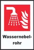 Wassernebelrohr Schild A6 (105x148mm) Produktbild-Vorschau 1