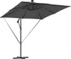 vidaXL Sonnenschirm mit LED-Lichtleisten Anthrazit 249 x Produktbild-Vorschau 4