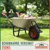 GARDEBRUK® Schubkarre 100 Liter bis 250kg Luftreifen mit Produktbild-Vorschau 10