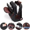 Rucksack Herren Canvas Schulrucksack Studenten Rucksack Produktbild-Vorschau 2