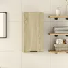 vidaXL Nástěnná koupelnová skříňka Sonoma Oak 32x20x67 cm Náhled obrázku produktu 2