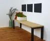 Wandkissen Wandpolster Rückenlehne 40cmx30cm hochwertiges Kunstleder schwarz Produktbild-Vorschau