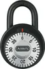 Abus Combination Lock 78/50 Padlock Black Náhľad obrázku produktu 1