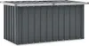 vidaXL Zahradní box šedý 129 x 67 x 65 cm - Zahradní boxy Náhled obrázku produktu 2