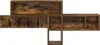 Porte-manteau mural avec étagère Chêne fumé 100 x 12 x 43,5 Voir les images du produit 5