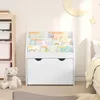 Bibliothèque pour enfants Blanc brillant 60 x 29,5 x 69 cm Voir les images du produit 4