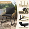 Yaheetech 3er Gartenmöbel Set aus Poly-Rattan mit 1 Produktbild-Vorschau 5