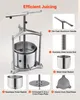 VEVOR Manuelle Beerenpresse 6 L aus Edelstahl Produktbild-Vorschau 5