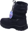 A black Josef Seibel snow boot with a waterproof tag. Anteprima dell’immagine prodotto