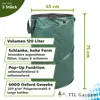 TTL GARDEN Gartenabfallsack PREMIUM 3er Set 120L grün Produktbild-Vorschau 2