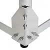 PremiumX Balkonständer 40x40cm Aluminium 1m Mast Ø 50mm Produktbild-Vorschau 4