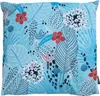 Outdoor-Kissen FLORILO 45x45 cm, blau Produktbild-Vorschau 1