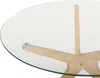 BELIANI Couchtisch Transparent Sicherheitsglas ø 80 cm Rund Produktbild-Vorschau 6