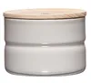 Riess Vorratsdose Light Grey mit Holzdeckel Ø8 230ml Produktbild-Vorschau 1
