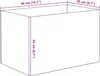 vidaXL Aquarium mit Speicher Transparent 40 x 25 x 25 cm Produktbild-Vorschau 7