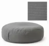 Opblaasbare Poef Ø 60 × 20 cm – Grijs – Draagvermogen 100 Productafbeelding-voorbeeld 5