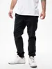 Herren Jeans Jogger Hose Dunkelgrau Jigga Wear Crown XXL Produktbild-Vorschau 2