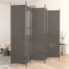 A room divider is set up in a bedroom, separating a bed area from another part of the room. Anteprima dell’immagine prodotto