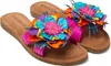 Lazamani Pantoletten Pantoletten Leder/Textil Produktbild-Vorschau 2