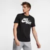 Nike M Nsw Tee Just Do It Swoosh Black/White L Produktbild-Vorschau 10