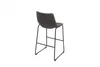 Design Barhocker DJANGO vintage grau mit Eisengestell Produktbild-Vorschau 7