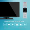 A television and its remote control are shown, with icons and text describing the TV's connections. Produktbild-Vorschau