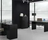 Malwa M5 Kommode SCHWARZ Produktbild-Vorschau 3