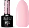 A bottle of CLARESA RUBBER BASE 20 nail polish and a swatch of the polish color. Náhled obrázku produktu