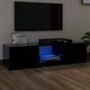 vidaXL Armoire TV avec lampes LED Noir 140x40x36 cm Voir les images du produit 12