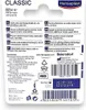 The image shows the back of a Hansaplast Classic plaster packaging, with various languages describing the product's features and distribution information. Náhled obrázku produktu