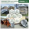 Plane Tarpaulin Medium 3x4 m, 100 g/m, Abdeck-, SILVER, Produktbild-Vorschau 4