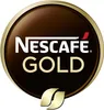 The Nescafé Gold logo is displayed prominently on a dark brown circular background with a gold border. Anteprima dell’immagine prodotto