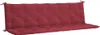 Cuscini per panca da giardino 2 pz. Tessuto Oxford rosso Anteprima dell’immagine prodotto 1