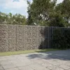 Gabione mit Deckel 400x50x200 cm Verzinktes Eisen Produktbild-Vorschau 2