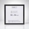 Bilderrahmen 30x30 cm für Fotos und Poster, schwarz, MDF – Produktbild-Vorschau 11