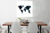 MuchoWow® Poster Weltkarte - Aquarell - Einfach 75x75 cm - Produktbild-Vorschau 2