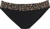 VIVANCE Bikini-Hose Thora schwarz nougat bedruckt Größe 42 Produktbild-Vorschau 1