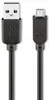 goobay USB 2.0 Hi-Speed kábel A zástrčka - B mikro zástrčka Náhľad obrázku produktu 1