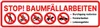 Forstarbeiten Banner Baumfällarbeiten Forst Plane PVC Produktbild-Vorschau 1