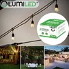 LUMILED Lichterkette Außen 20M 20x E27 230V Party Hochzeit Produktbild-Vorschau 7